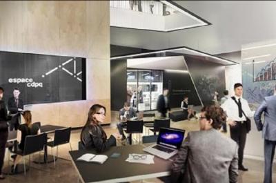 Image de l’aire de collaboration de l’Espace CDPQ